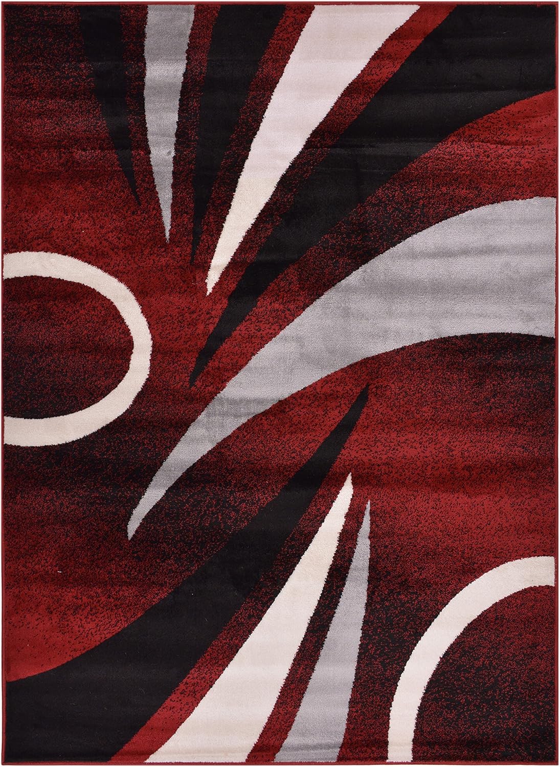 Comfy Collection New Stripes Design Area Rug Modern Contemporary Rug 3 Color Options (Grey, 18" X 30" Mat)
