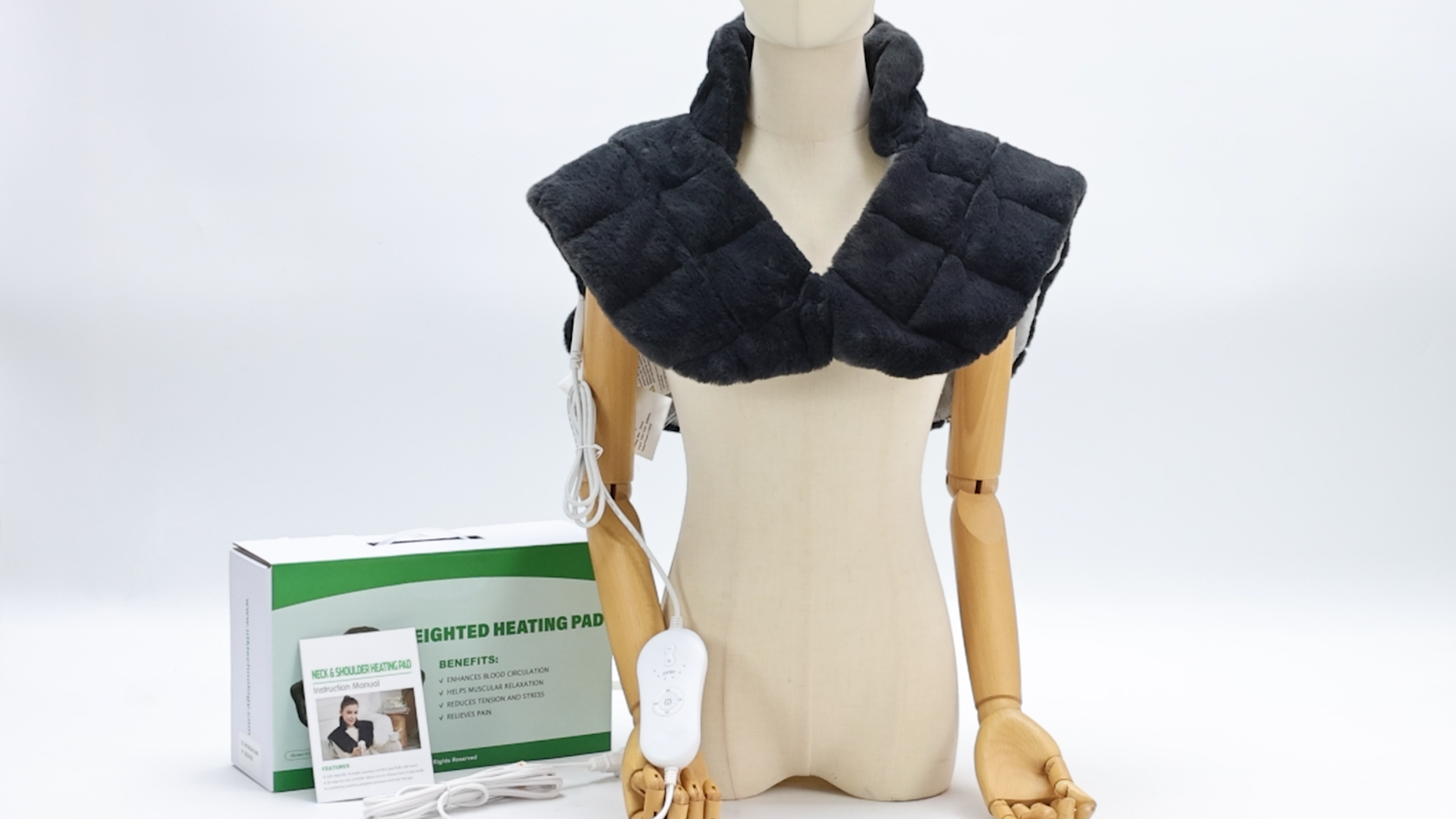Amazon.com: Nalax Heating Pad for Neck and Shoulders and Back