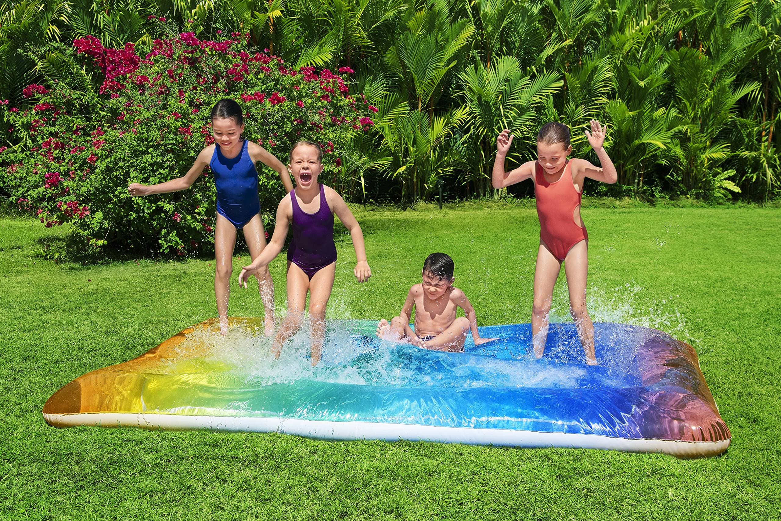 Bestway 1052427Xxx21 H2Ogo!® 9'2" X 6'1"/2.80M X 1.85M Color Splash Blobz