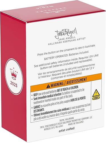 Miniatura 8 de Hallmark Keepsake Adorno de Navidad 2025, el año sin un avaro de calor de Papá Noel con luz, regalos de película de Navidad