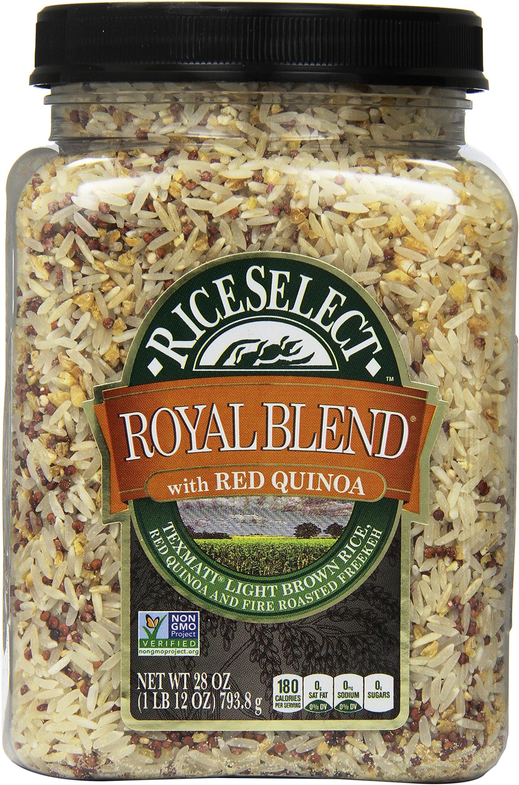 RiceSelect Royal Blend, Red Quinoa and Freekah Rice, 28 oz