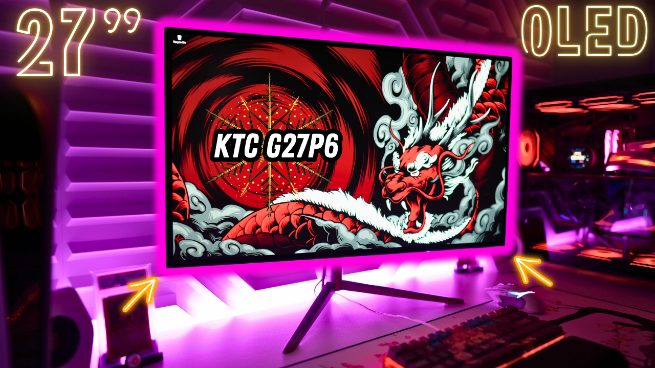 Watch KTC G27P6 OLED Gaming Monitor Unboxing & Review &colon; QHD