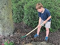 Vista 22 de Tierra Garden RP40150 - Azada infantil de 31 pulgadas, color rojo