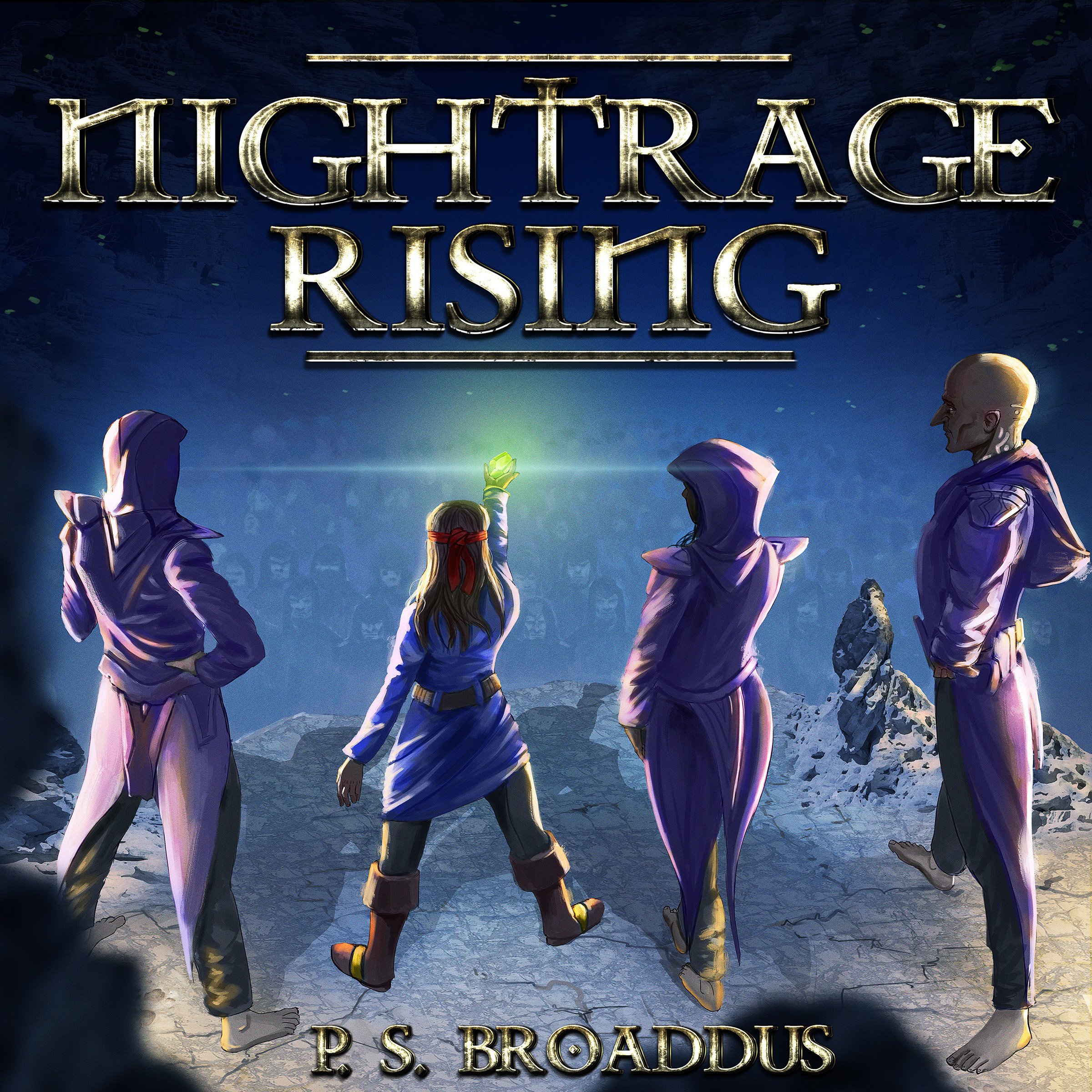 Cover art for Nightrage Rising