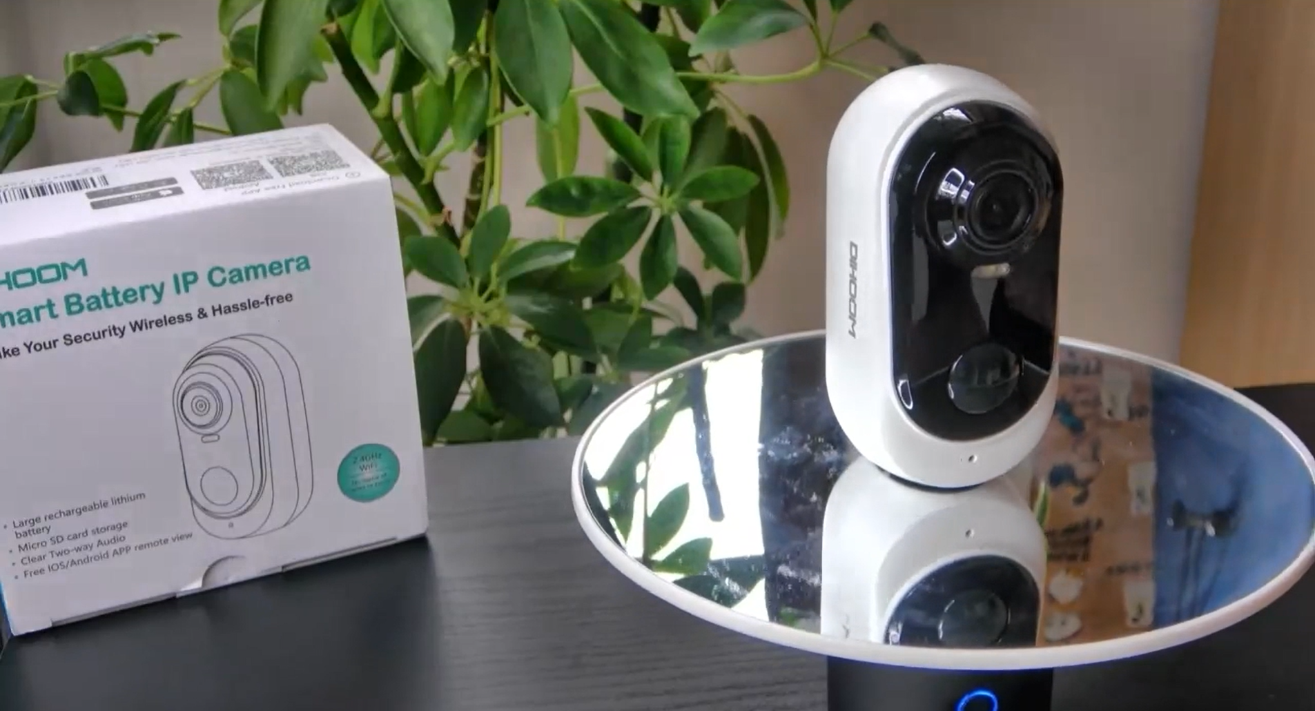 Telecamera WiFi Esterno 2K Con Batteria - Visione Notturna A Colori, IP66, Rilevamento PIR, Senza Fili - Foto 2