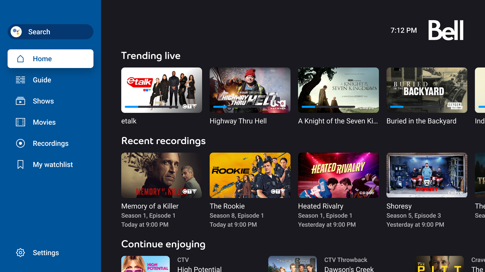 Bell Fibe TV - App on Amazon Appstore