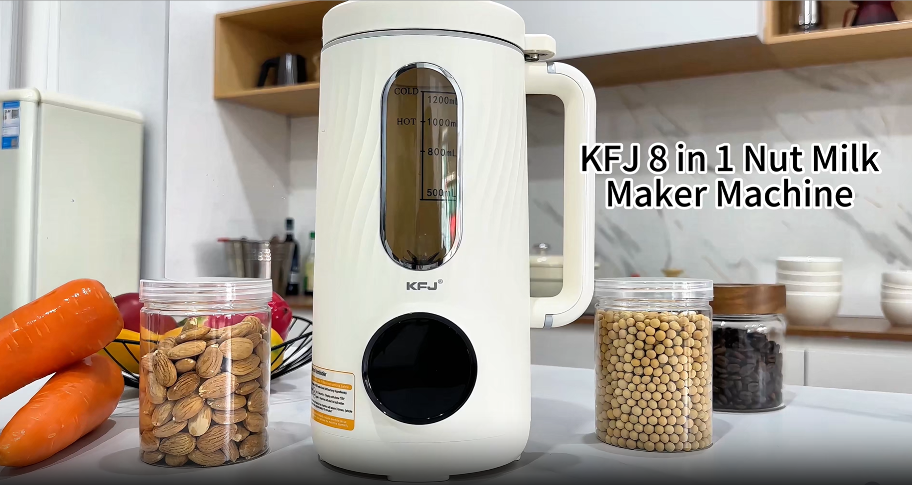 Amazon.com: KFJ 8 in 1 Nut Milk Maker Machine, 41oz Homemade