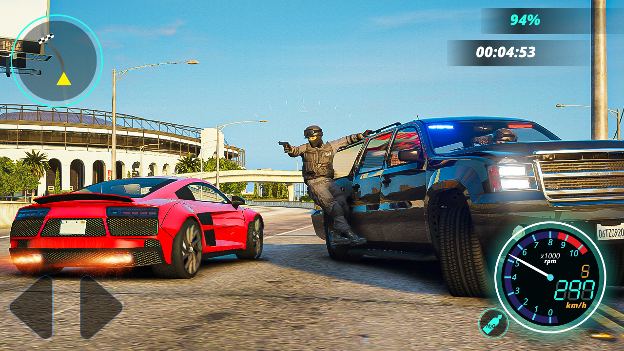 Real Police Car Simulator 3D Cop Open World Game 2025 App on Amazon