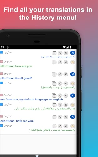 English to Uyghur Translator to Translate to for Free on Telephone and Tablet
