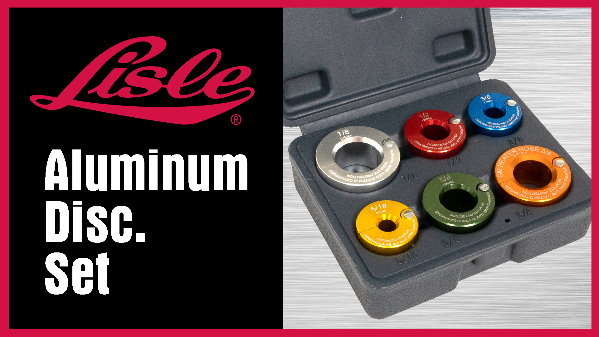 Amazon.com: Lisle 35800 ALUMINUM DISCONNECT SET : Automotive