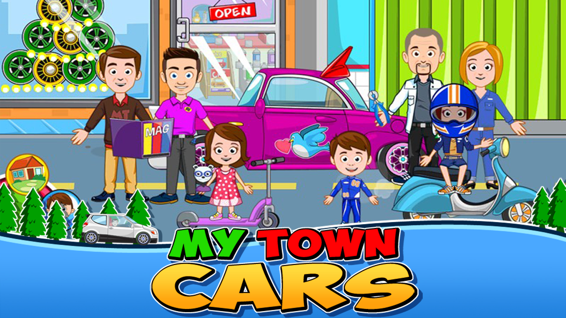 My Town Car (wash, fix & drive cars)Amazon.itAppstore for Android