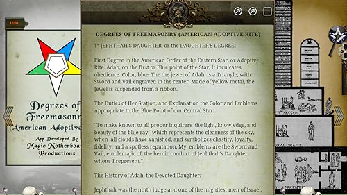 Degrees of Freemasonry (American Adoptive Rite)