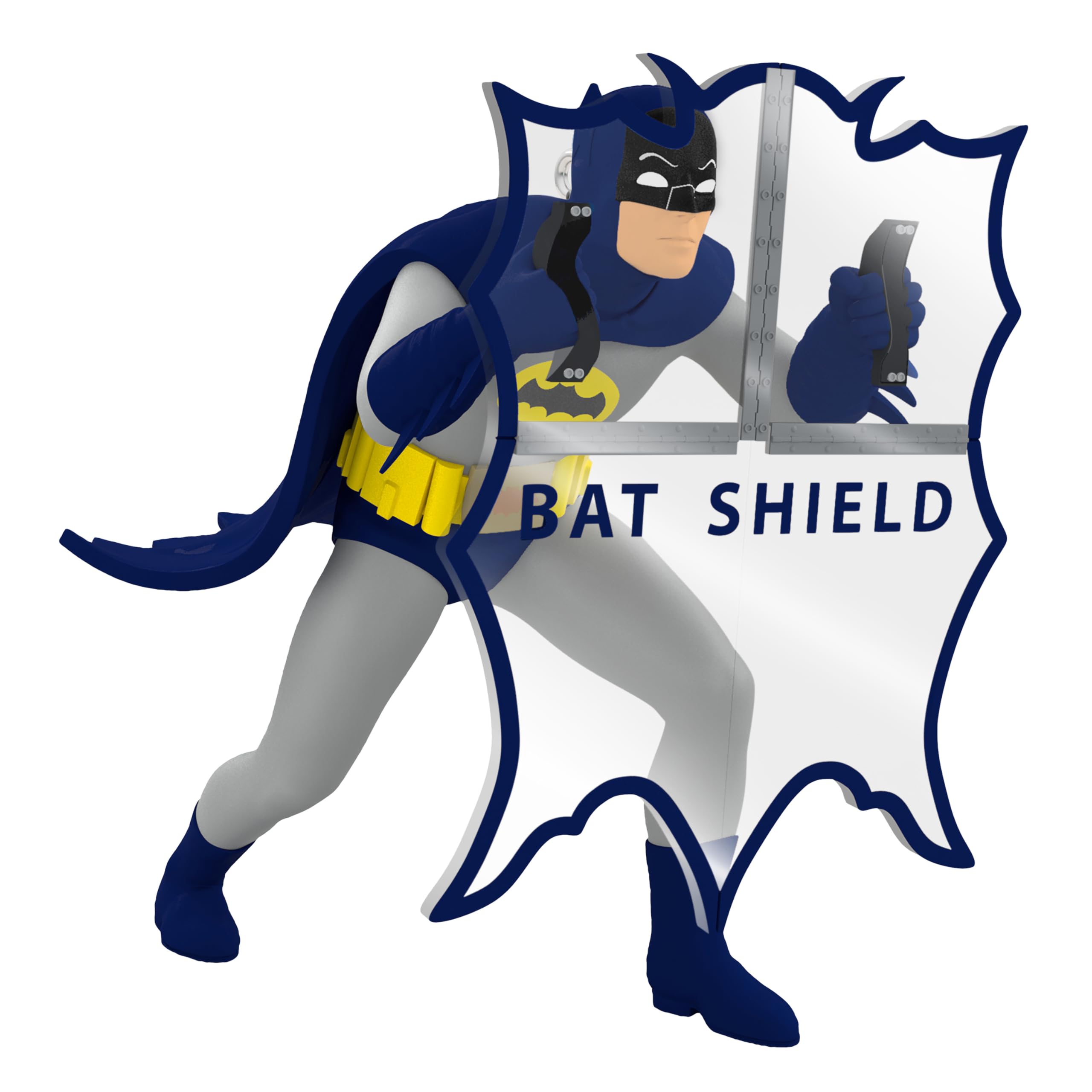 Hallmark Keepsake Christmas Ornament 2025, Batman The Classic TV Series Behind The Bat-Shield, Gifts for DC Comics Fans