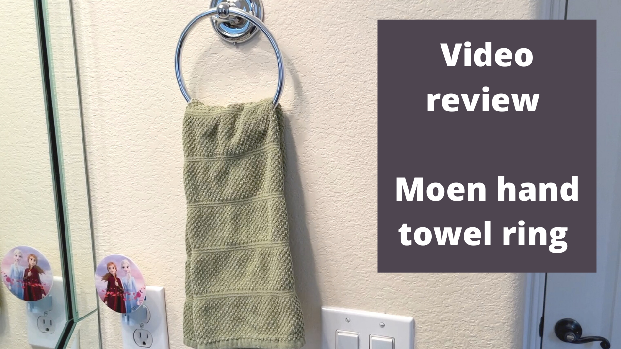 Watch How to install / mount a Moen ring hand towel holder - Easy! on ...