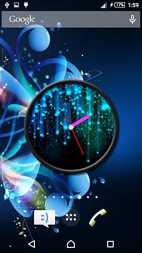 Neon Light Clock Live Wallpaper #TOP1