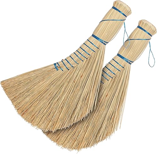 REDECKER Cepillo de batidor, estilo holandés, juego de 2, 12-1/2 pulgadas, cepillo de mano resistente para uso en interiores y exteriores, diseño de