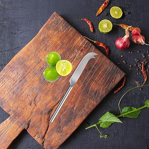 Miniatura 3 de Oggi Cuchillo de camarero, cuchillo de barra de 9.5 pulgadas9.4 in, mango de acero inoxidable, hoja de acero inoxidable de doble punta, accesorios