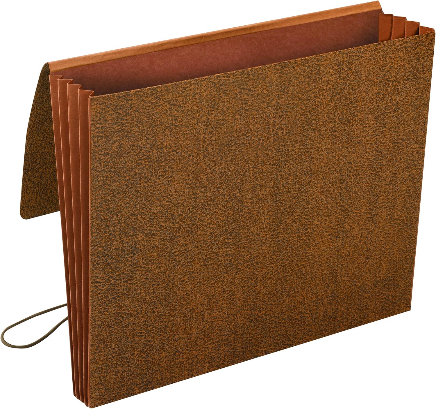 Smead Expanding file Wallet with Flap and Cord Closure, 3-1/2" Expansion, Letter Size, Redrope, 10 per Box (71353) : Expanding Wallets : Office Products