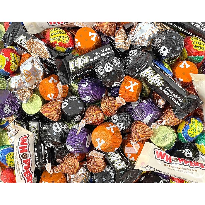Buy Halloween Candy Variety Pack KITKAT, KISSES, WHOPPERS, CADBURY