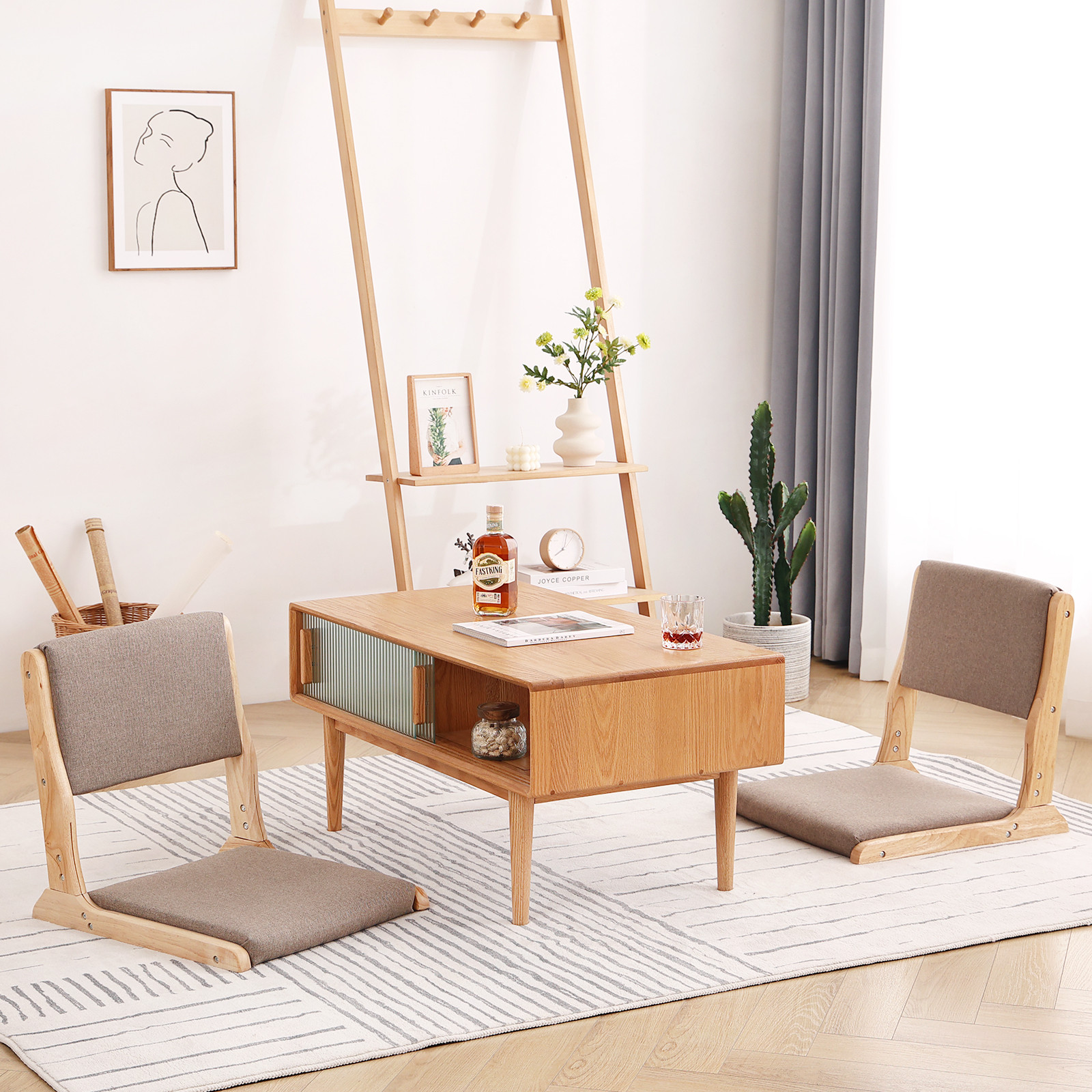 Mayita です。チェアー Amazon.com: Tiita 2Pcs Floor Games Chair, Foldable Meditation
