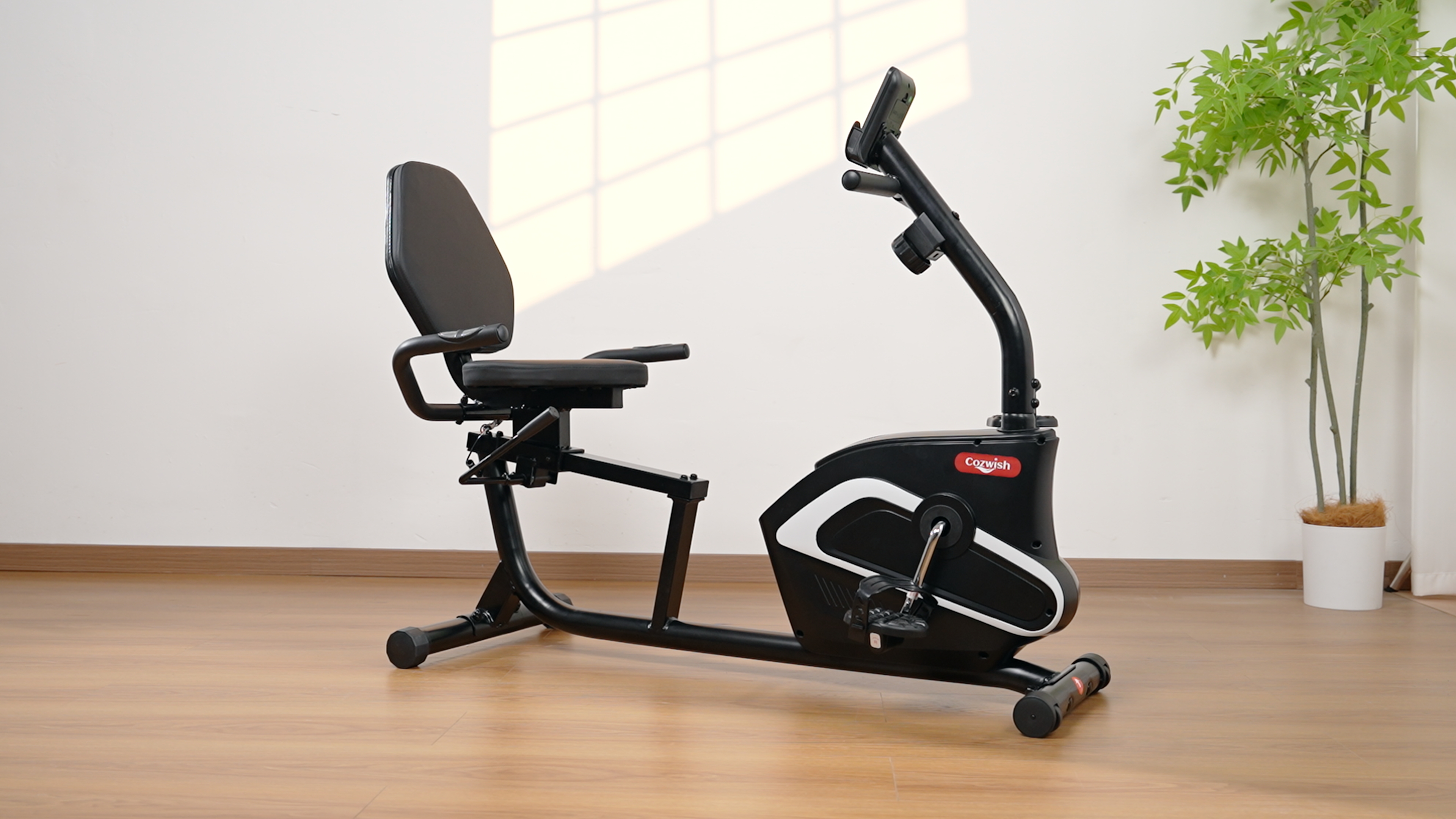 Cozwish フィットネスバイク エアロマグネティックバイク ８段階負荷 エクササイズバイク 心拍数測定 モニター サドル調節可能 スマホト Amazon.co.jp: Cozwish フィットネスバイク エアロマグネティック
