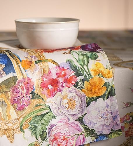 Miniatura 7 de Maison d' Hermine - Juego de 4 servilletas 100 % de tela de algodón lavable, decorar o regalar, para comedor, festividades, fiestas bufé, bodas, 20