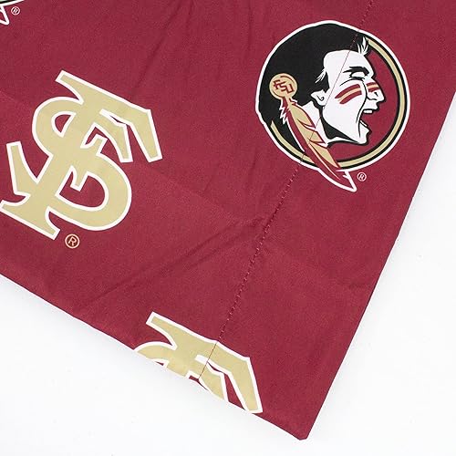 Miniatura 8 de College Covers Everything Comfy Florida State Seminoles - Funda de almohada, almohada corporal, 20 x 60 pulgadas, incluye 1 funda de almohada