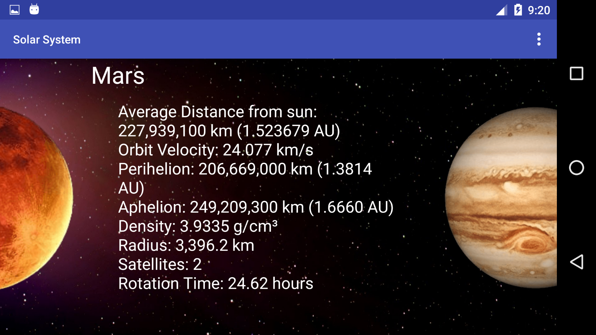 Solar SystemAmazon.deAppstore for Android