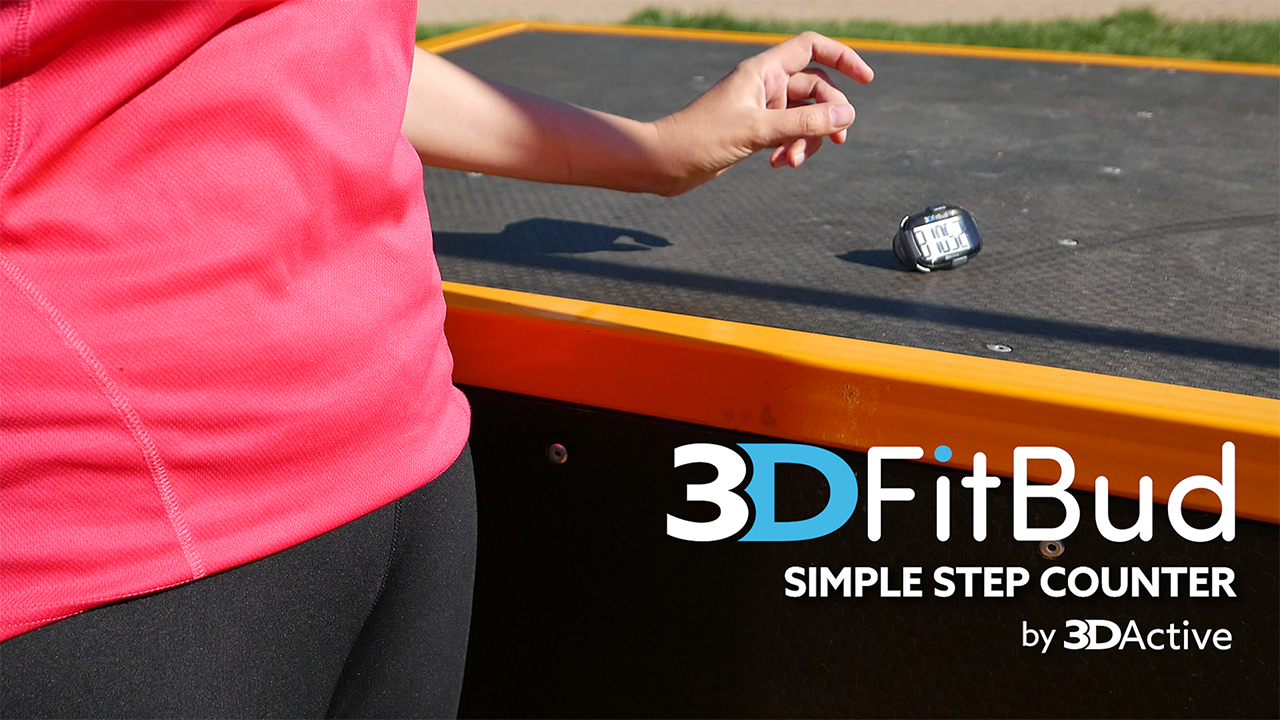 3DFitBud Simple Step Counter Walking 3D Pedometer with Clip and Lanyard, A420S - Image 8