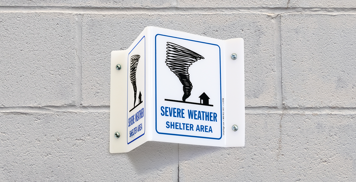 Weather Exposure Sign Severe Weather Signs Prepare Now For Severe Weather Threat Starting