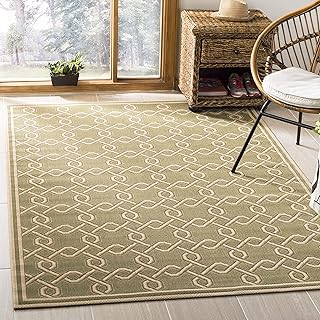 Safavieh MSR4253-22-38 Martha Stewart Collection - Camino de cuna, color marrón y crema