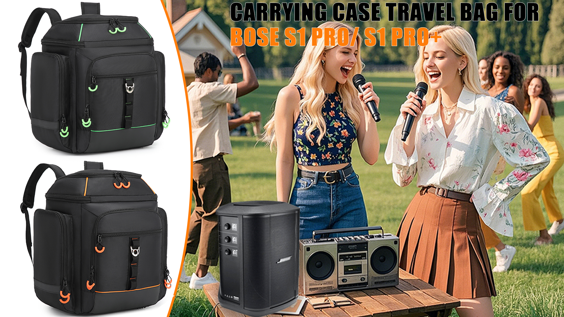 Amazon.com: BISKLNDN Carrying Case Travel Backpack Compatible with