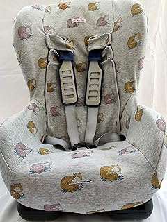 Moon-bebe Funda Universal para Silla de Coche Grupo 1-2-3 (Gris)