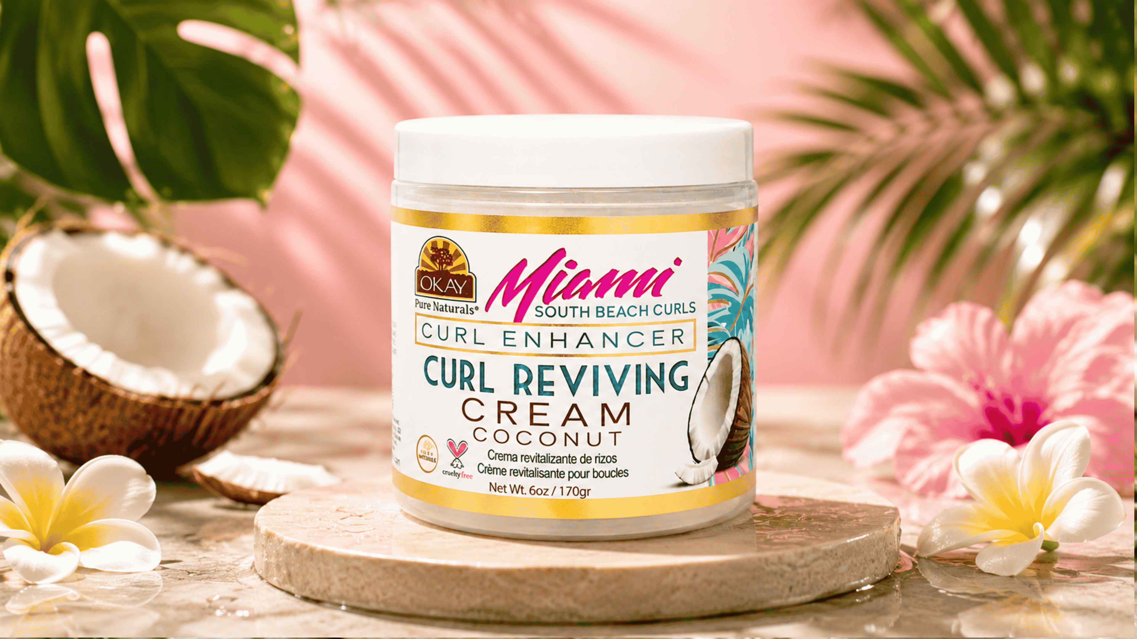 ボディ・フェイスケア Rakumaki Curl Amazon.com: OKAY Miami South Beach Curls Curl Revival Cream 6 oz