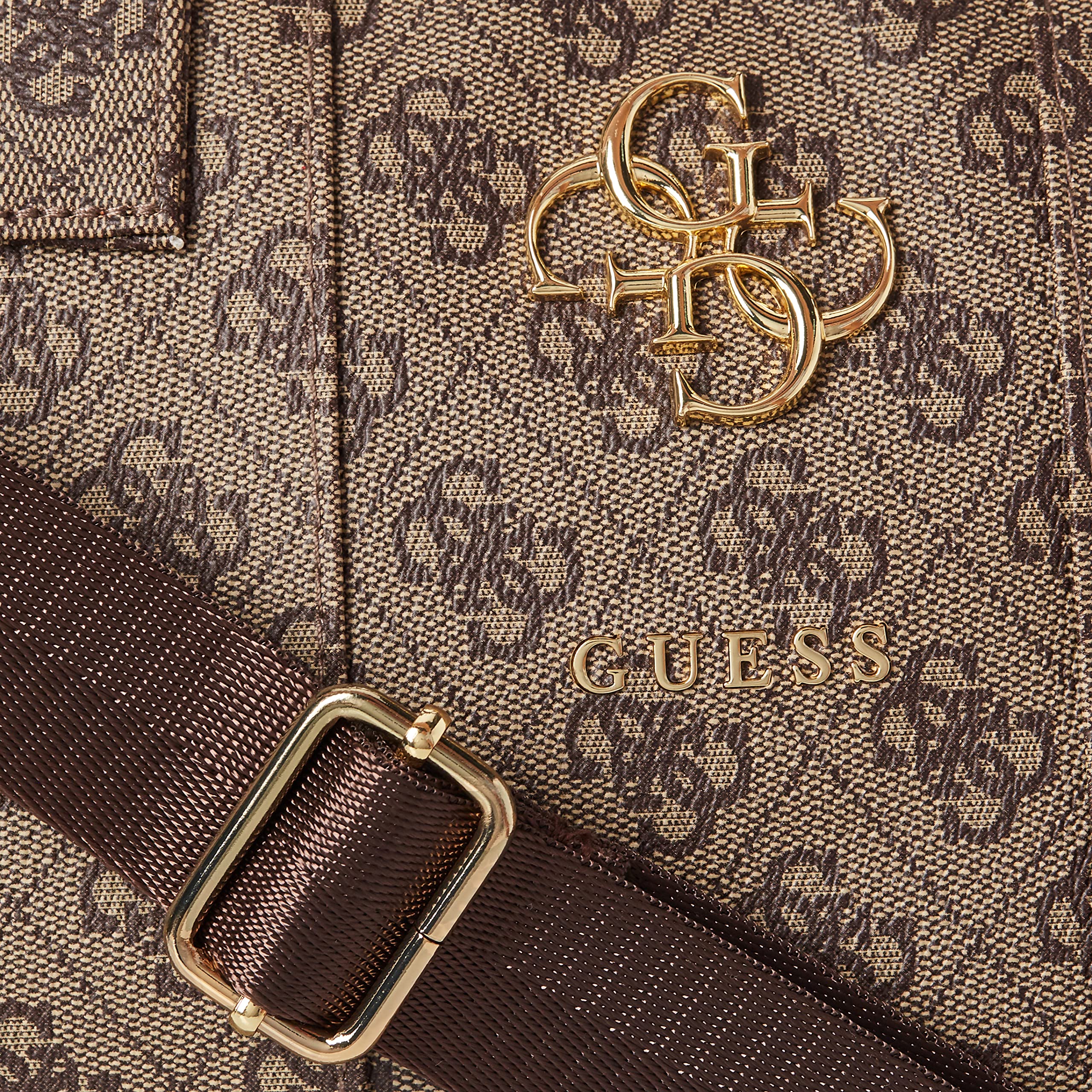 Guess Laptoptasche 4G Metal Logo – 15-16 – Braun