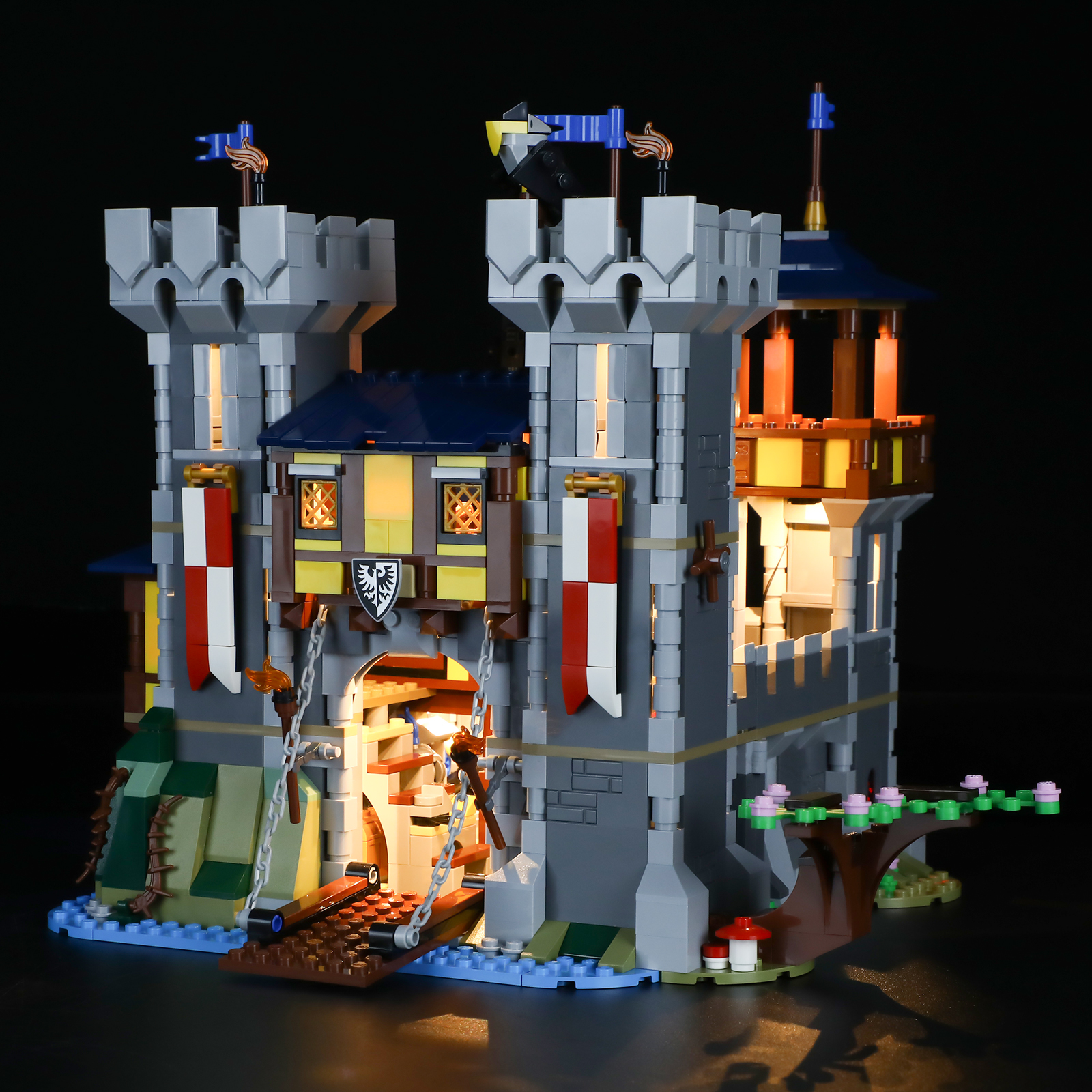 □L BUILD3点セット Amazon.com: GEAMENT LED Light Kit Compatible with Lego Medieval