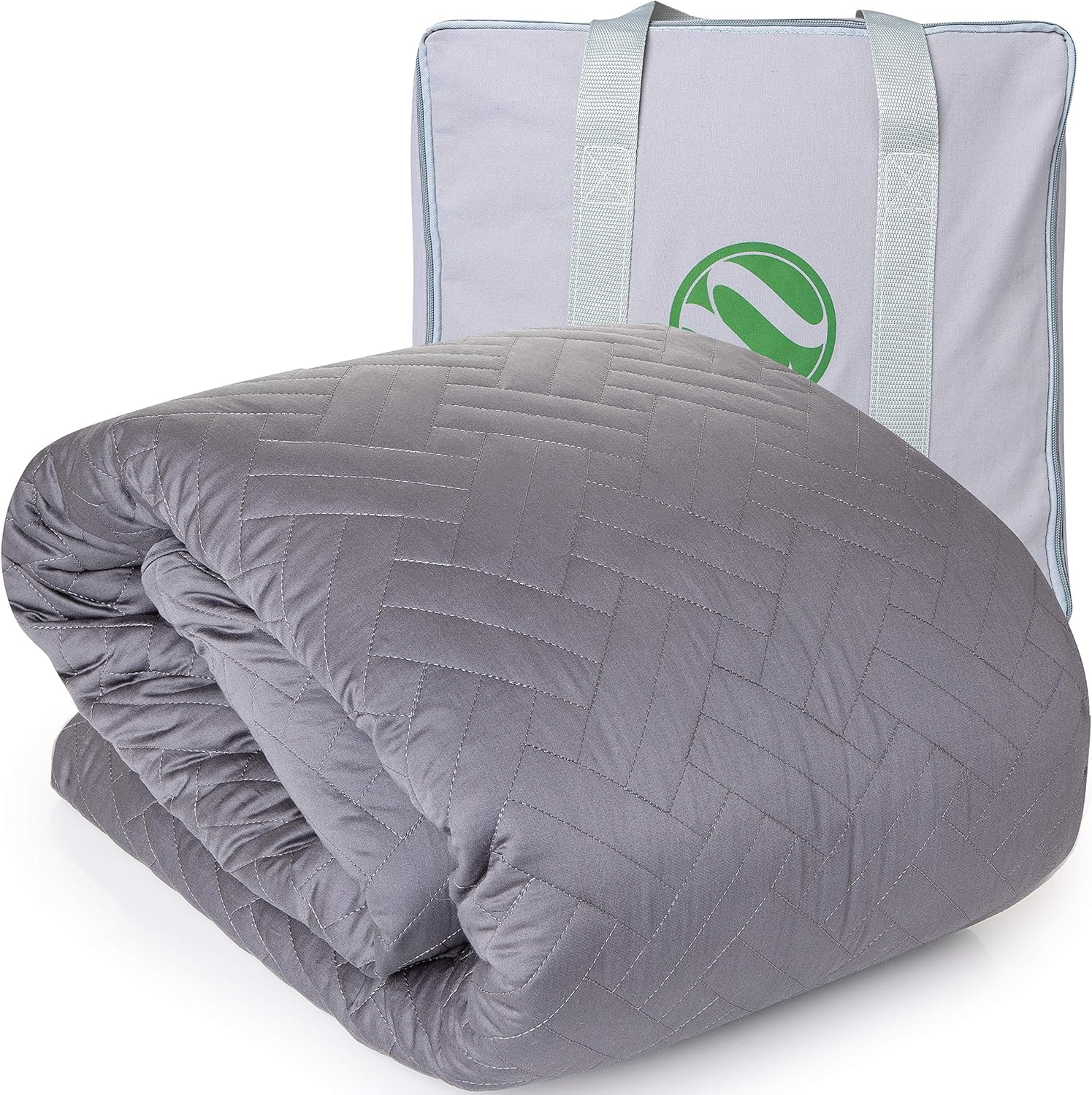 Amazon.co.jp Nirvana 竹製加重ブランケット 大人&子供用 ナチュラルディープスリープエイド ストレス解消 オーガニック