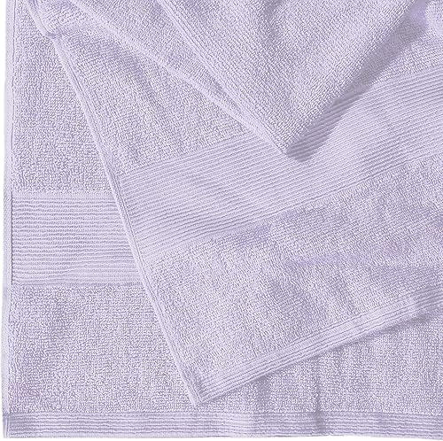 Miniatura 2 de Elvana Home Juego de 2 toallas de baño de algodón de alta calidad, 35 x 70pulgadas, algodón 100% puro, ideal para uso diario, ultra suave y