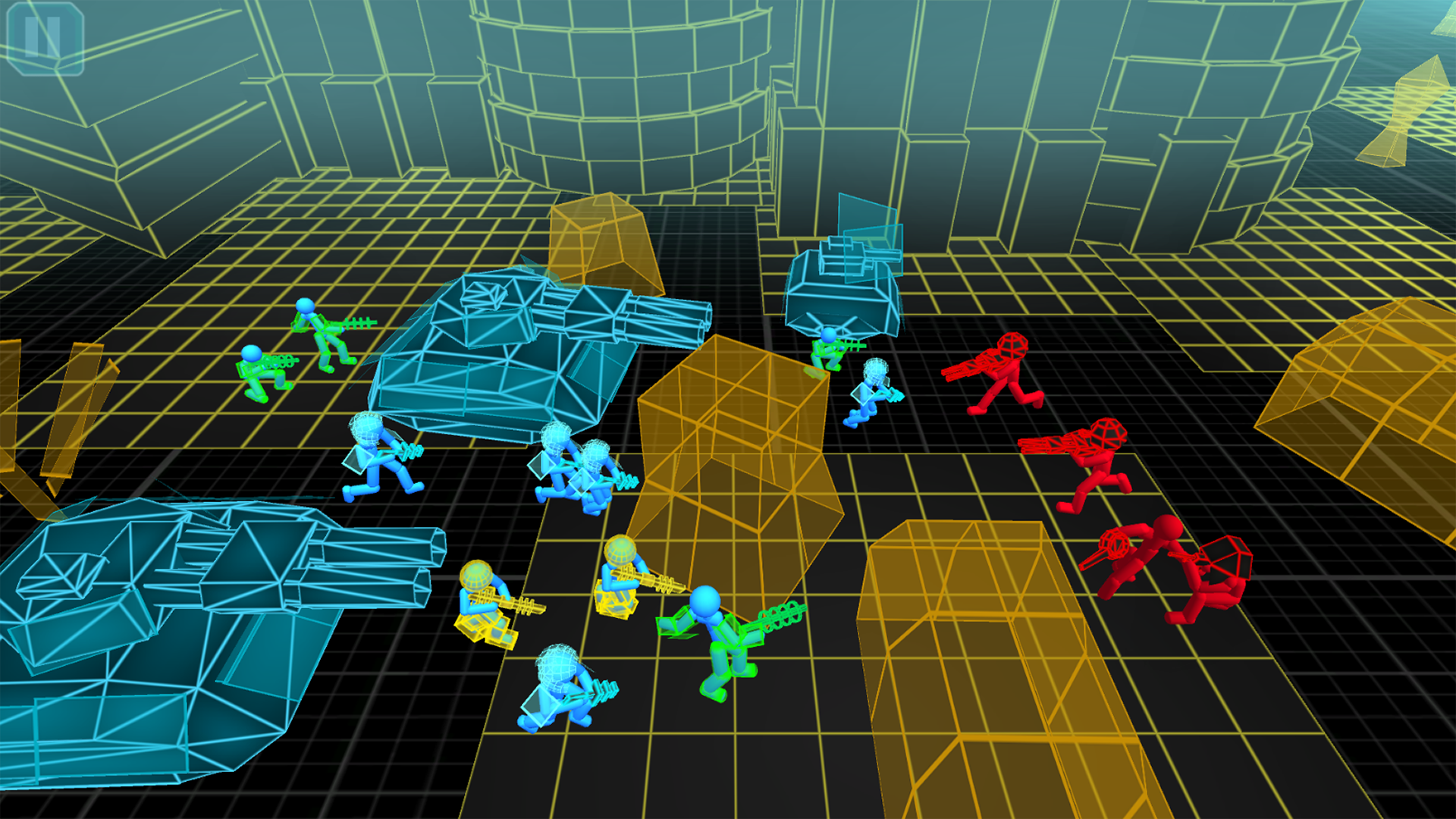 Stickman Simulator: Neon Tank Warriors - Application sur Amazon Appstore