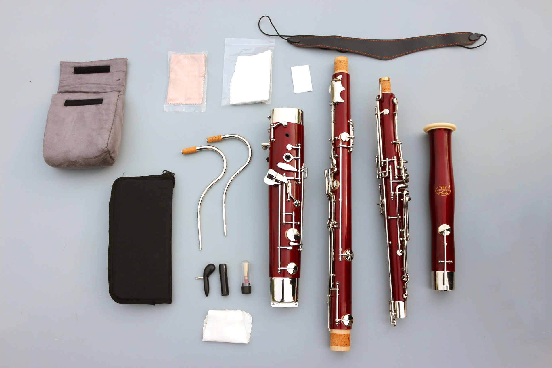 Amazon.com: WUQIMUSC Bassoon C Key 26 Keys Silver Plated Maple