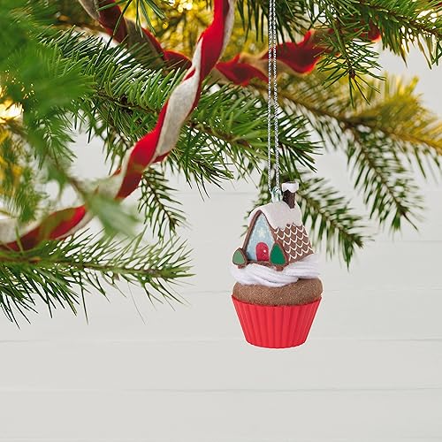Miniatura 6 de Hallmark Keepsake Adorno de Navidad 2023, magdalenas de Navidad, pan de jengibre, regalos de comida