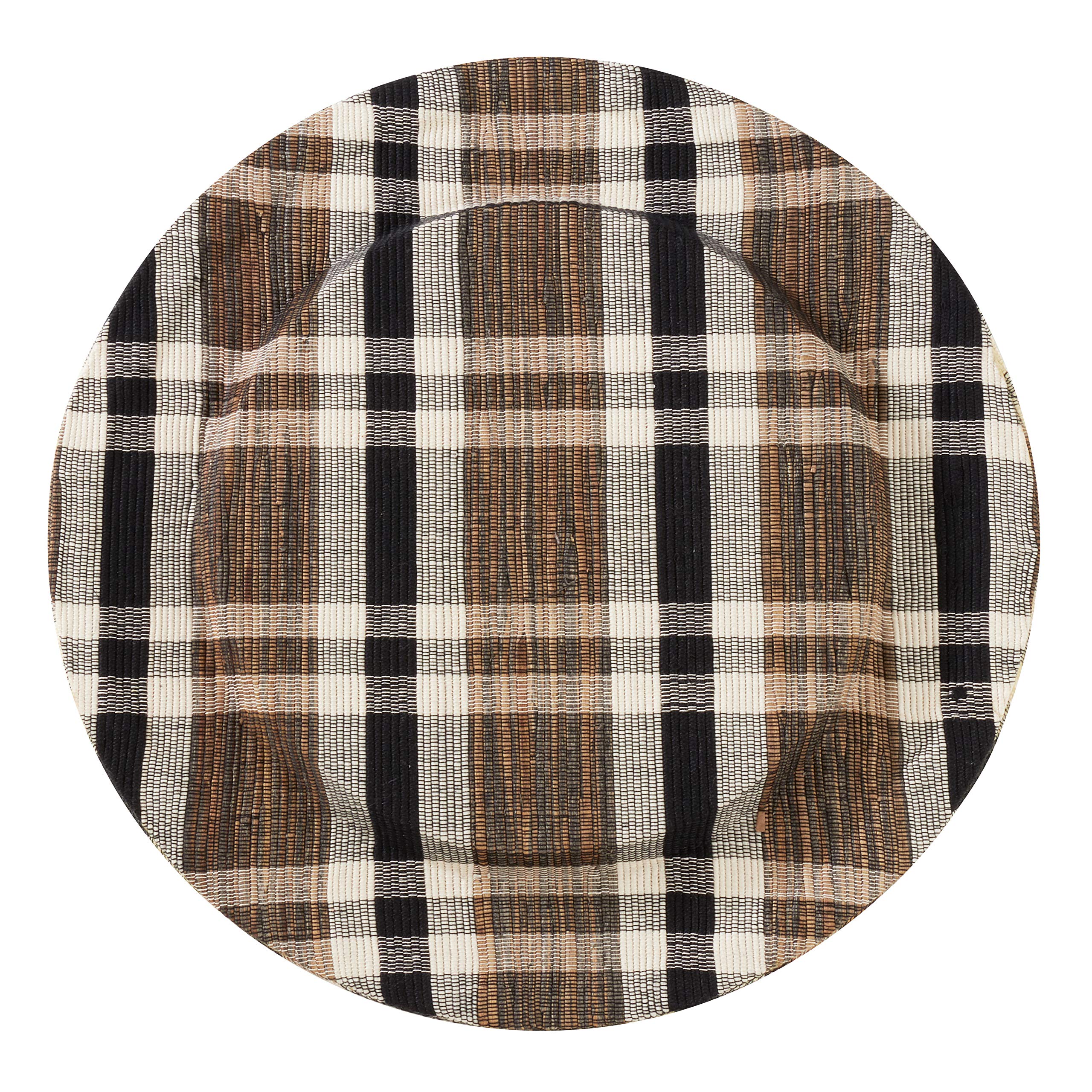 SARO LIFESTYLE CH805.N13R Kalama Collection - Juego de 4 placas cargadoras de jacinto de agua, color natural