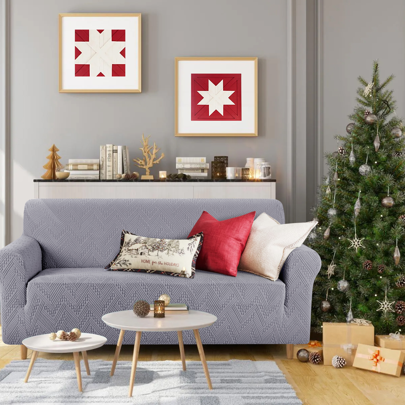 Housse Canape 3 Places avec Accoudoirs, Housse Canape Extensible