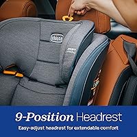 Vista 8 de Chicco MyFit Harness + Booster Car Seat, 5-Point Harness and High Back Seat