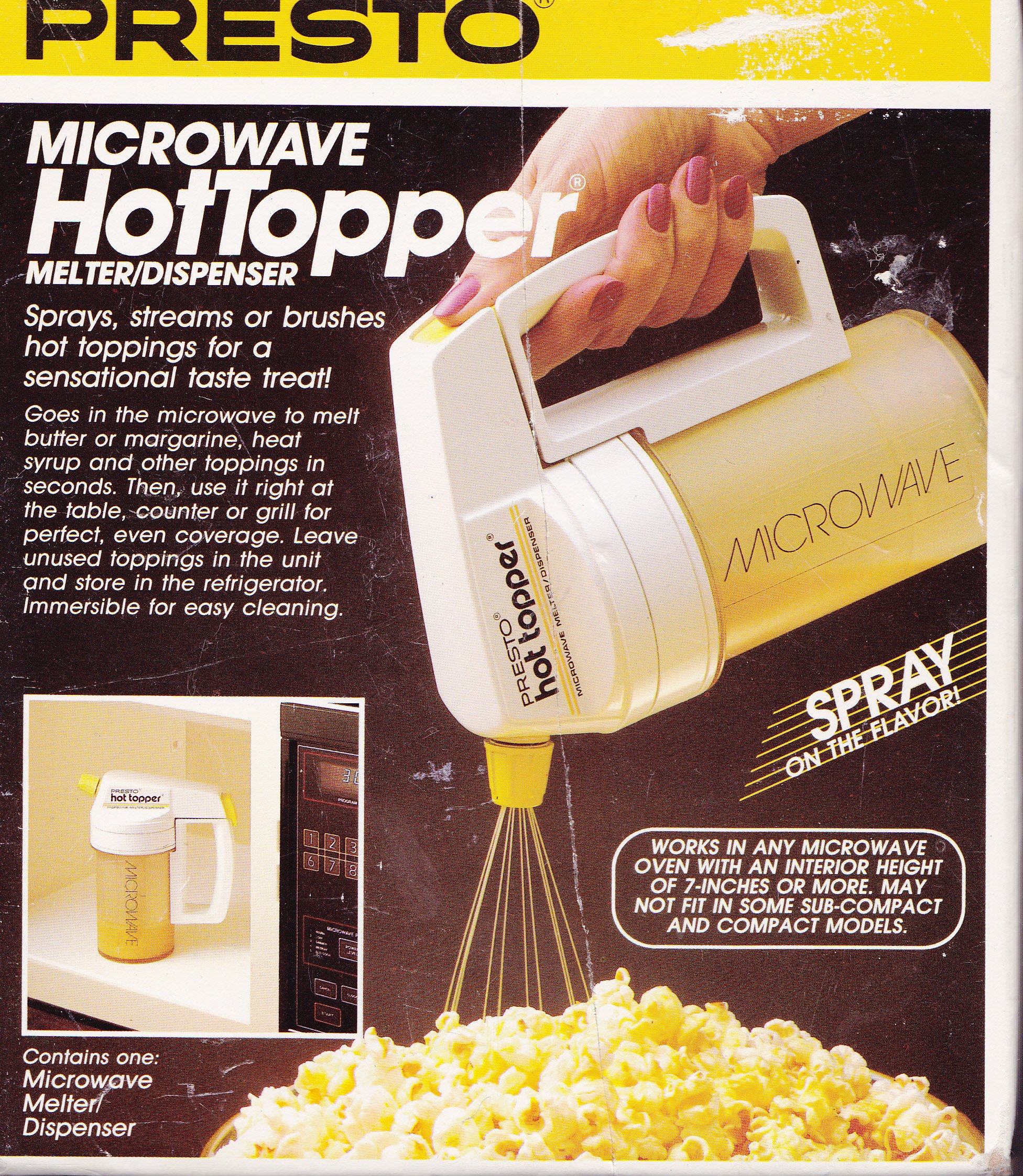 Amazon.com: Presto Microwave Hottopper - Popcorn Butter Dispenser