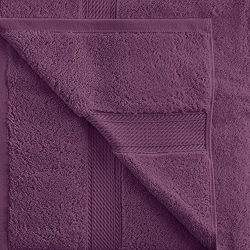 Miniatura 2 de SUPERIOR Juego de toallas de algodón egipcio, 6 piezas, 6 piezas, amatista