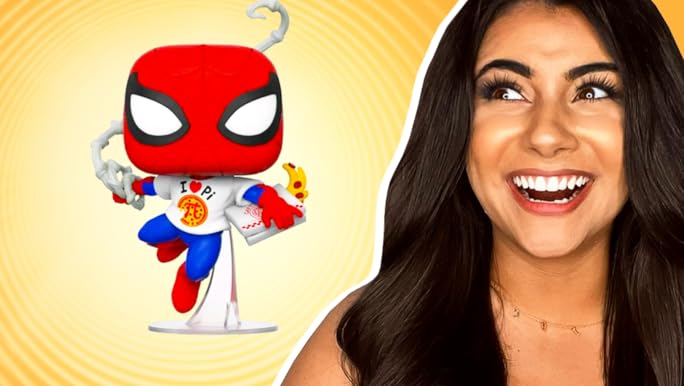 Amazon.com: Funko POP! Marvel #672 - Spider-Man [with Pizza