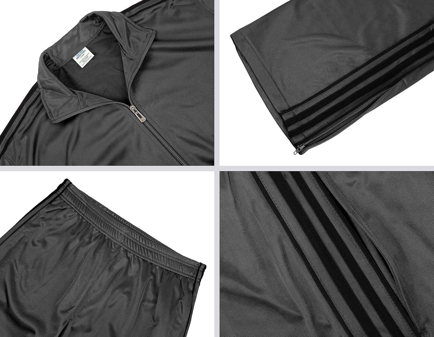 Victory Outfitters Men's Athletic Sportswear Men's zipper jacket Tracksuit - Image 6