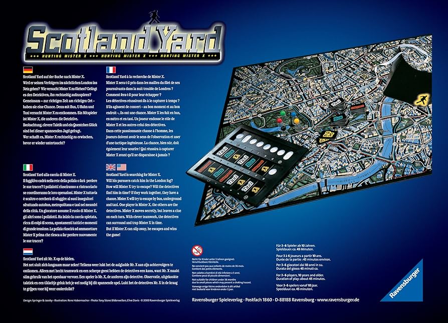 Amazon.co.jp: スコットランドヤード (Scotland Yard) Langue