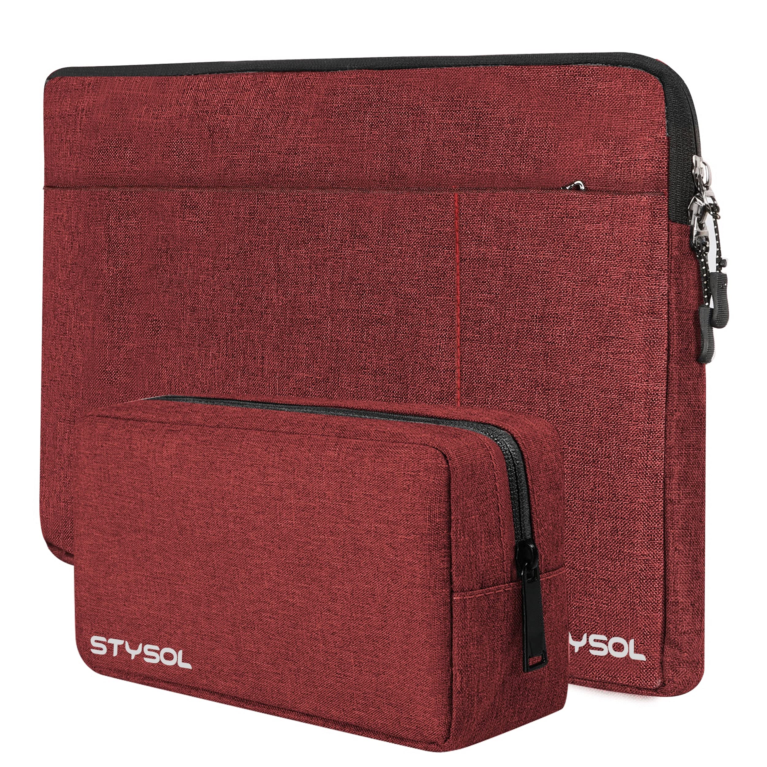 Stysol Premium Laptop Sleeve Bag fits Upto 15.6" Laptop/MacBook, Padded Case Cover Pouch, for Men & Women, Water Resistant, 6 Months Warranty (B08XWJD7GY) Amazon Price History, Amazon Price Tracker